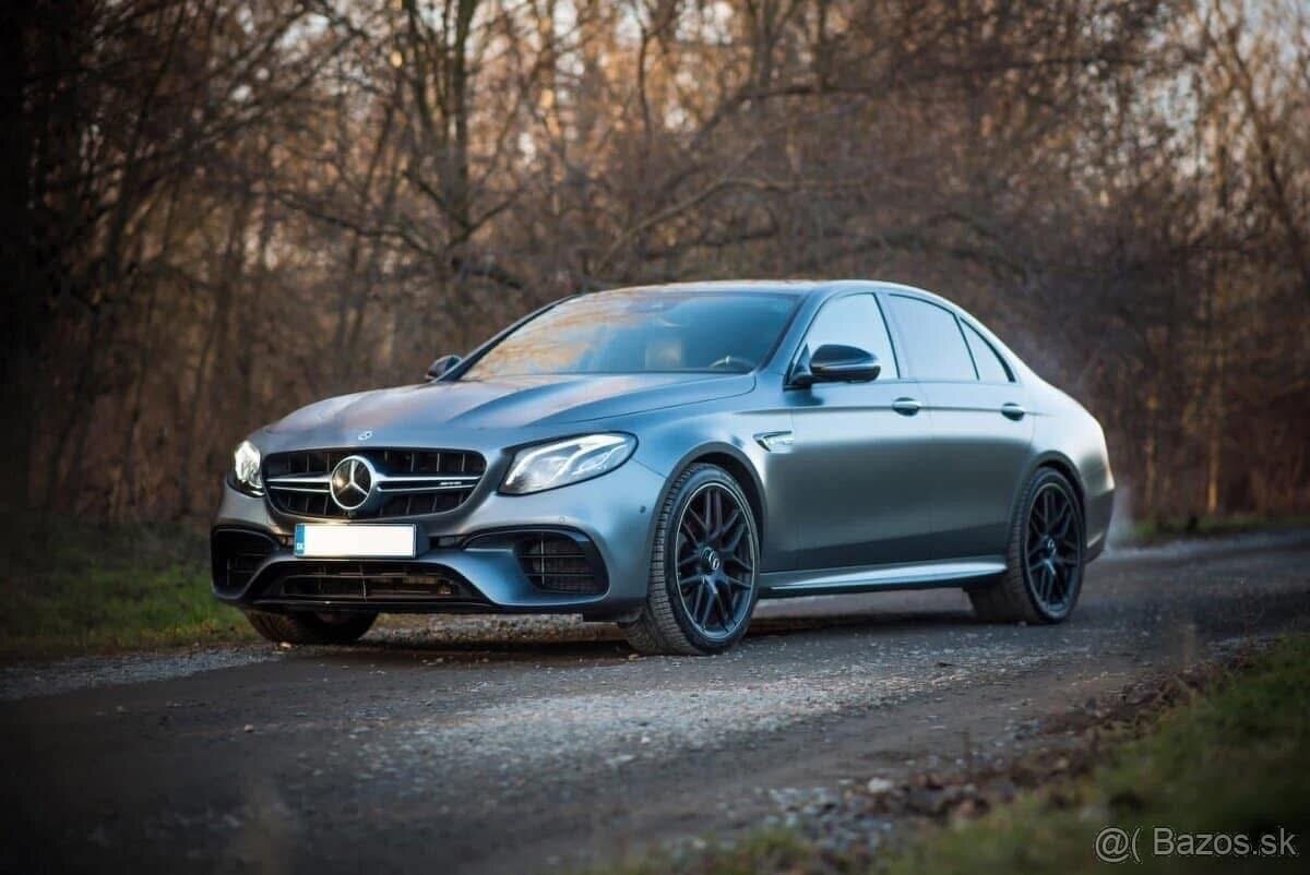 Mercedes E63S sedan 450 kW /612 ps /4 matic verzia bez OPF 