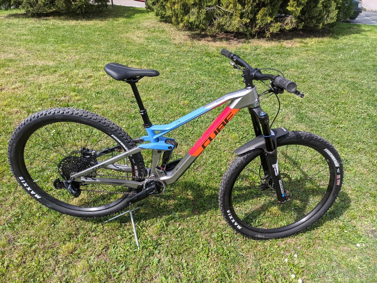 Enduro horsky bicykel Cube Stereo 150 vel.S, 29", nové dieli