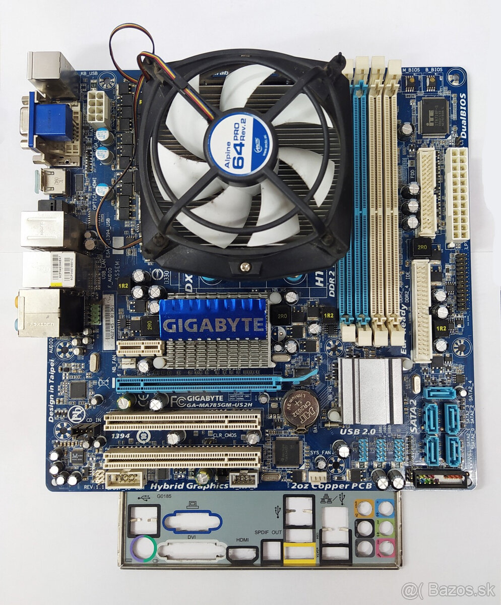 procesor AMD Phenom II X4 940 plus chladič AC
