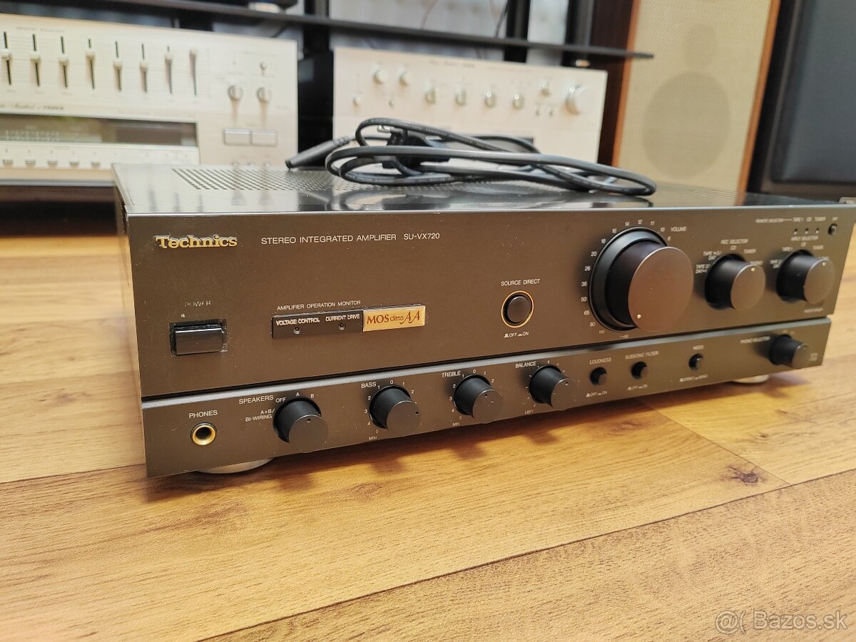 Zosilnovač Technics su vx720