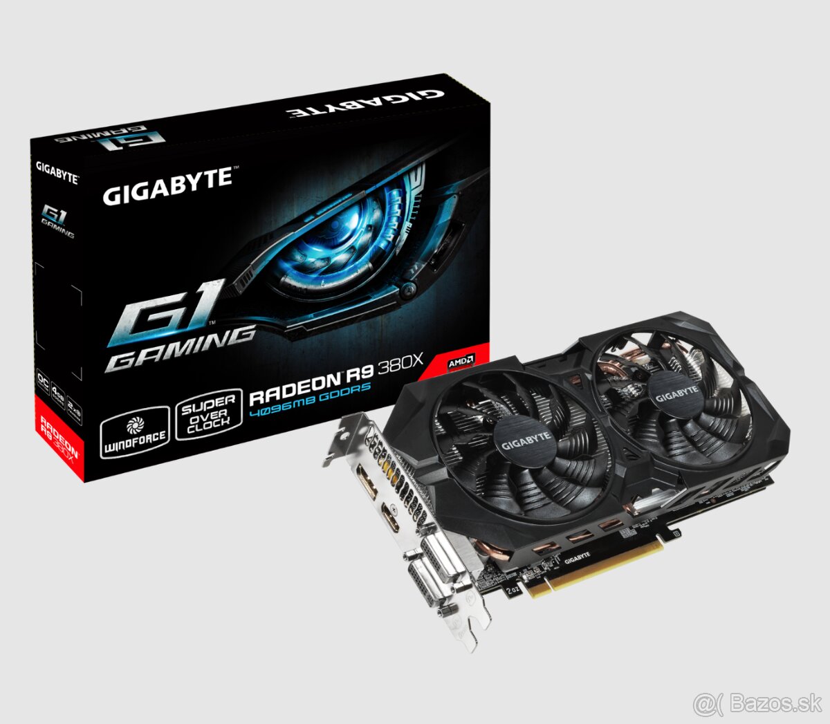 GIGABYTE Grafická karta Radeon R9 380X WINDFORCE 2X Gaming/4