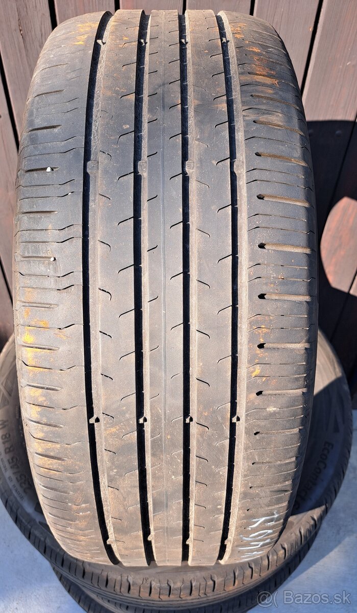 4x letní pneu 235/45 R18, Continental Eco Contact, 2022