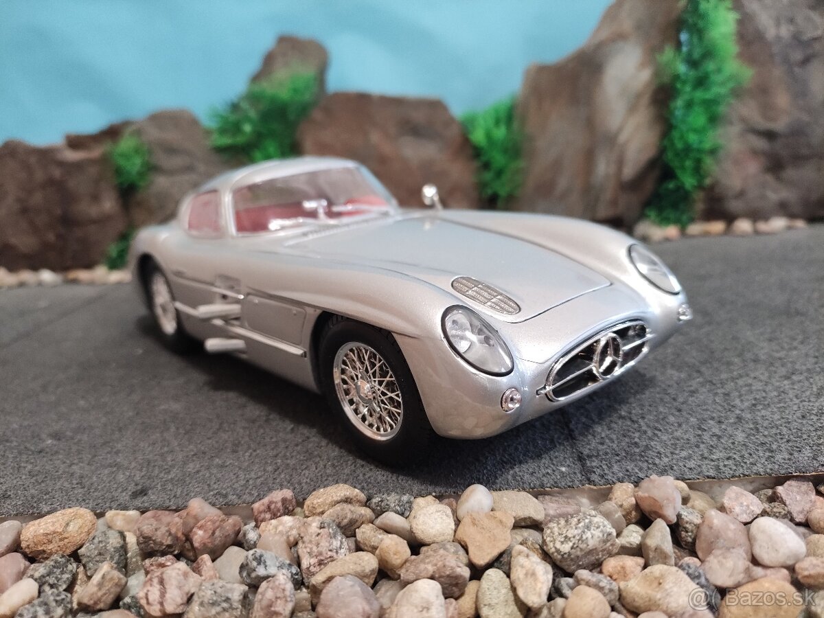 Prodám model 1:18 Mercedes Benz 300slr coupe