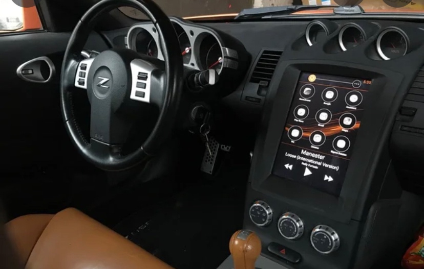 Rámik pre 10 inch tablet - Nissan 350z