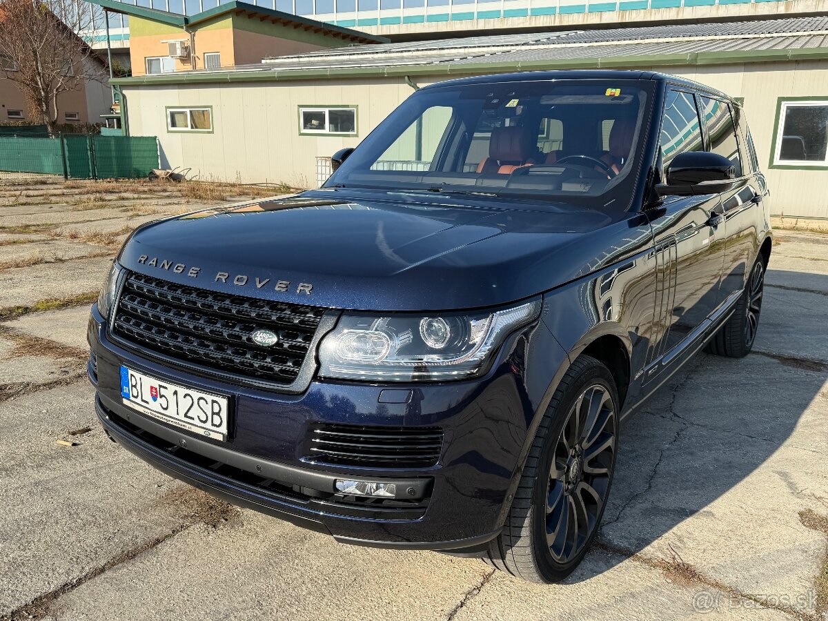 Land Rover Range Rover 2017 4,4 V8 250 kW