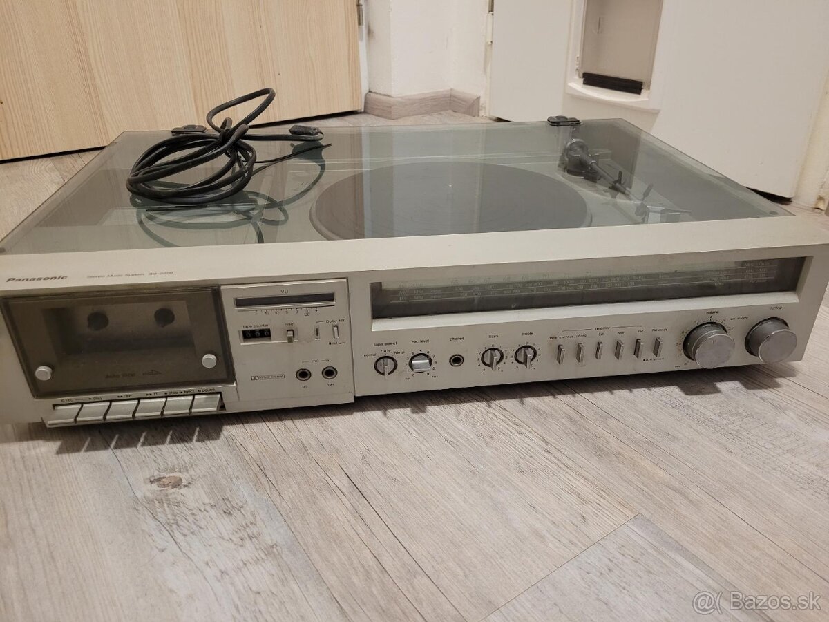 Retro audio centrum Panasonic SG-2220 + originálne reprodukt