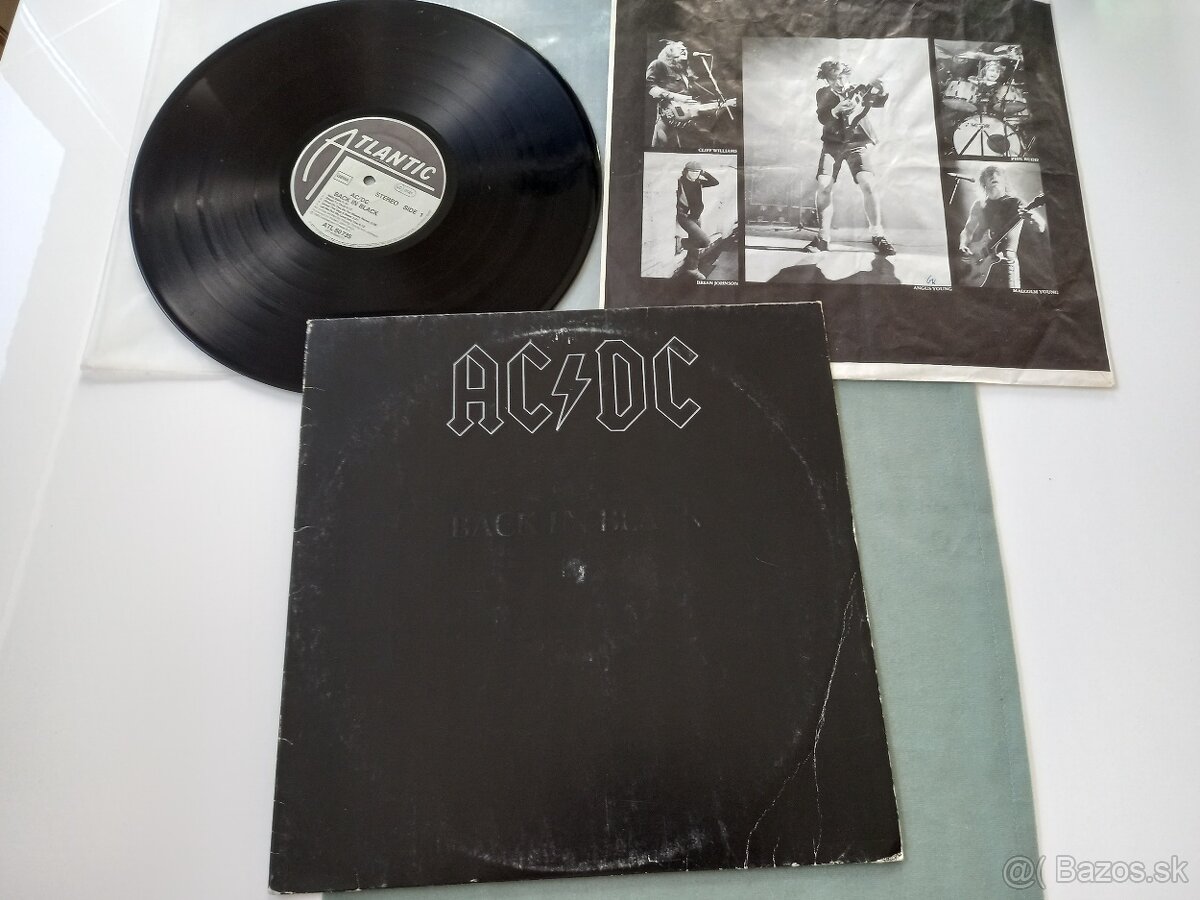 AC/DC „Back In Black“ /Atlantic 1980/orig „Embosssed“ cover