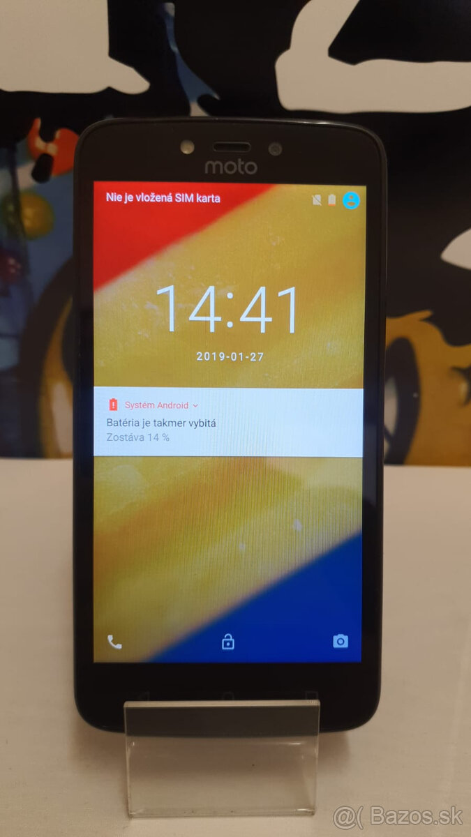 Motorola Moto C Plus 16gb verzia Cierna Farba