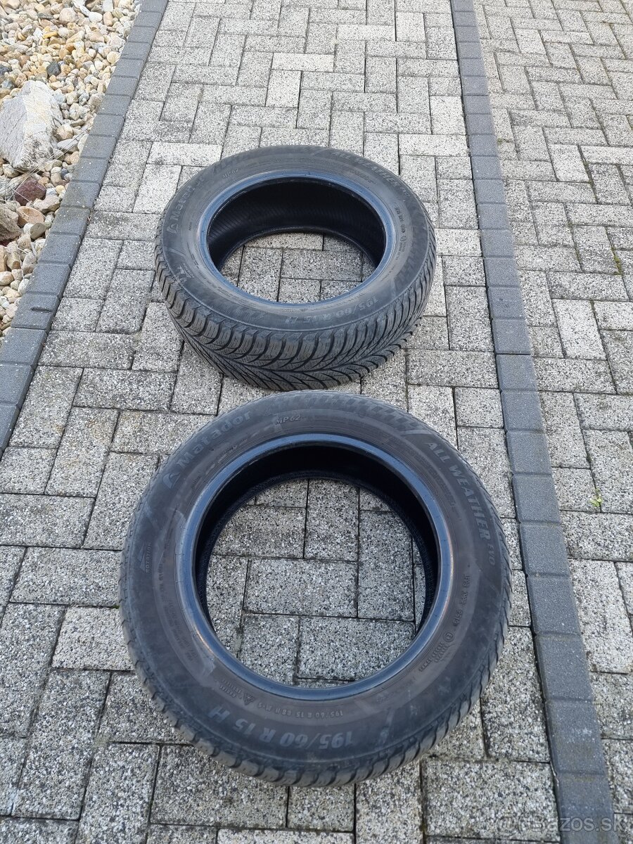 Pneumatiky 195/60 R15  H