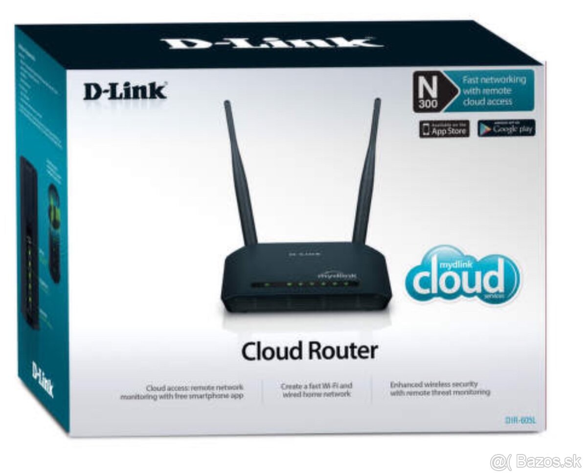 D-LINK DIR-605L WIRELESS N 300 CLOUD ROUTER