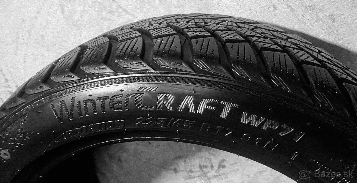 225 45 r17 kumho wintercraft wp71