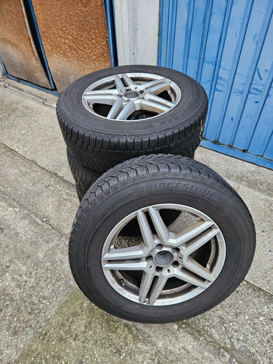 Disky 7,5Jx17 ET36 66,6 mm 5x112 + snímače Mercedes GLC