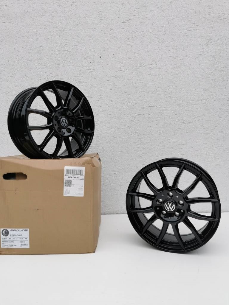 Nové Proline AX100 VW 7X17 ET40 5X112 Alu disky