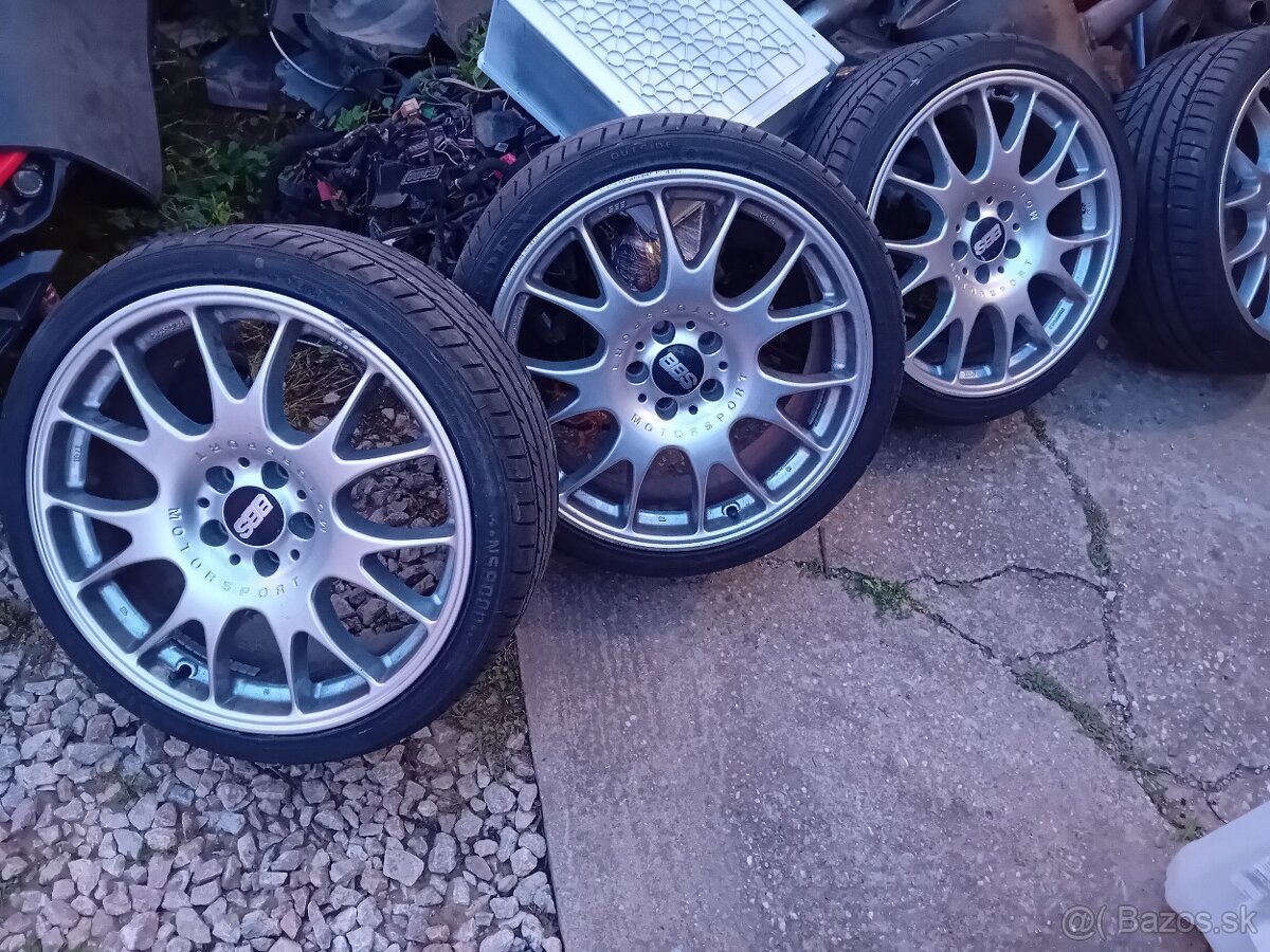 5x112 r19 BBS motorsport nove pneu