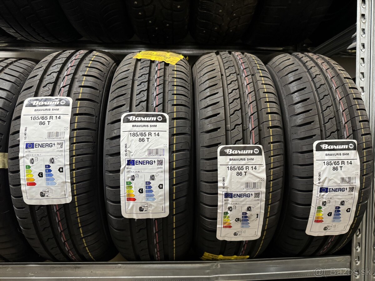 Nové letné pneumatiky Barum 185/65R14