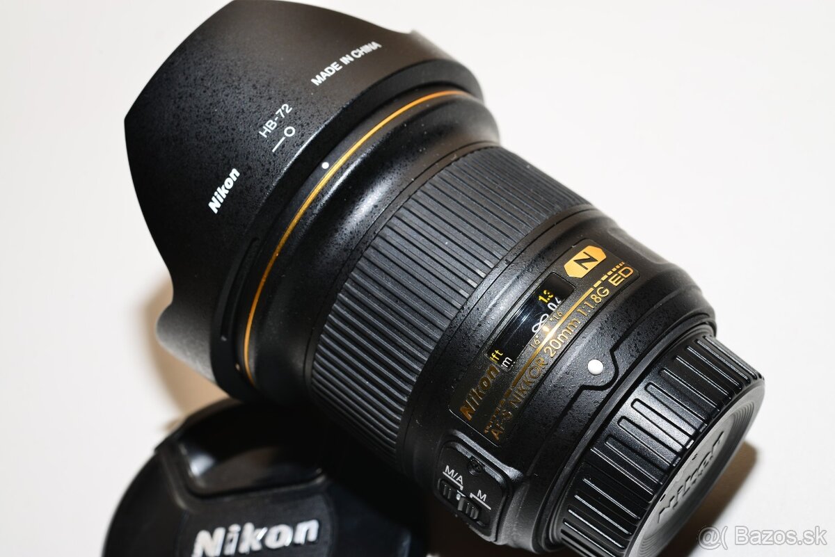 Nikon AF-S 20mm f/1,8G ED NANO FX Nikkor