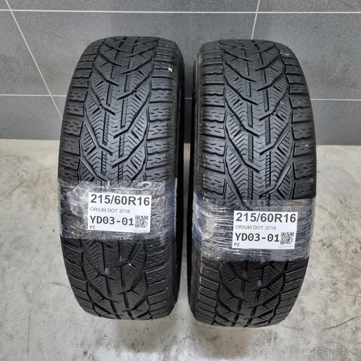 Zimné pneumatiky 215/60 R16 ORIUM DOT3718