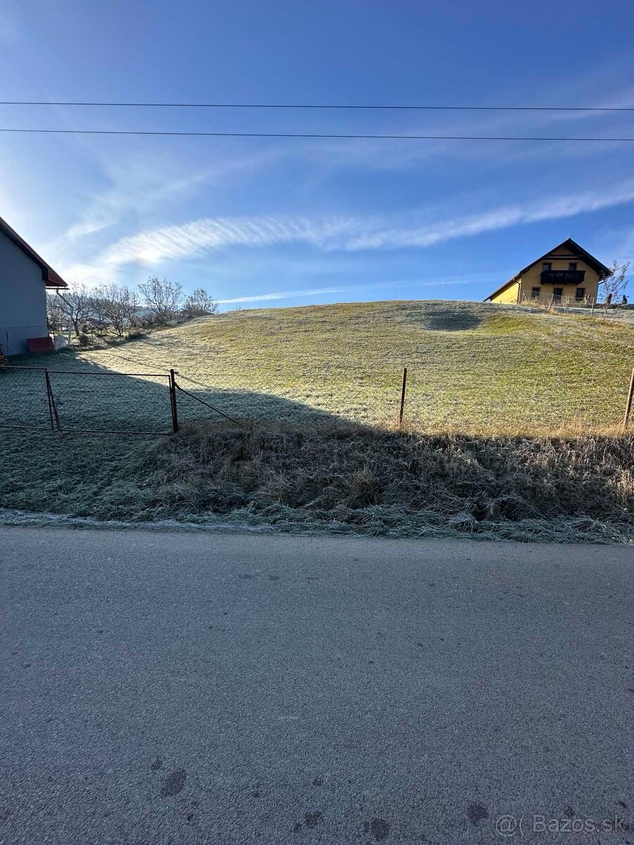 PREDAJ: pozemok na výstavbu domu Čierny Balog