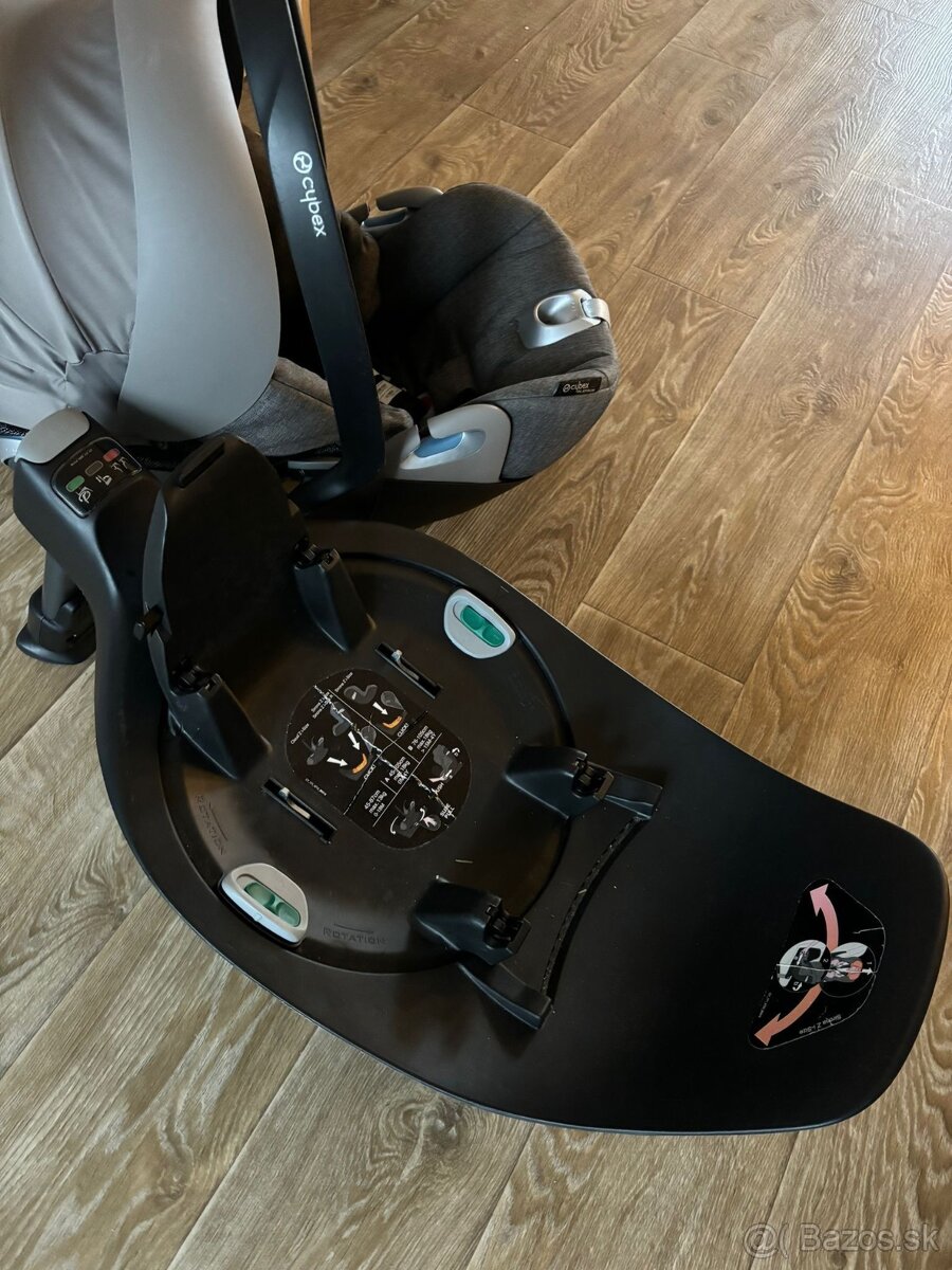 Cybex Cloud Z i-size + isofix základňa + Adaptéry Bugaboo