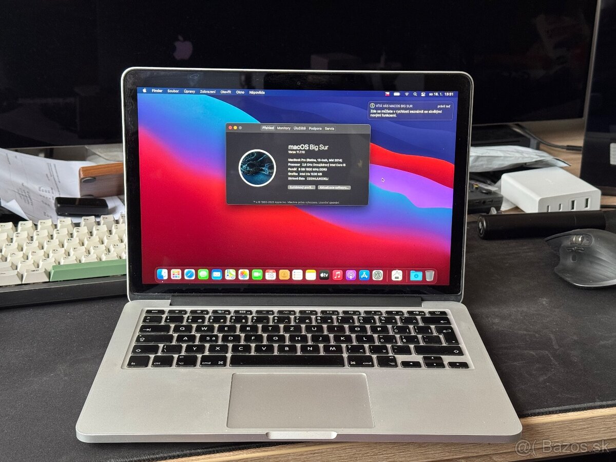 MacBook Pro 13” 2014 Retina - nová baterka