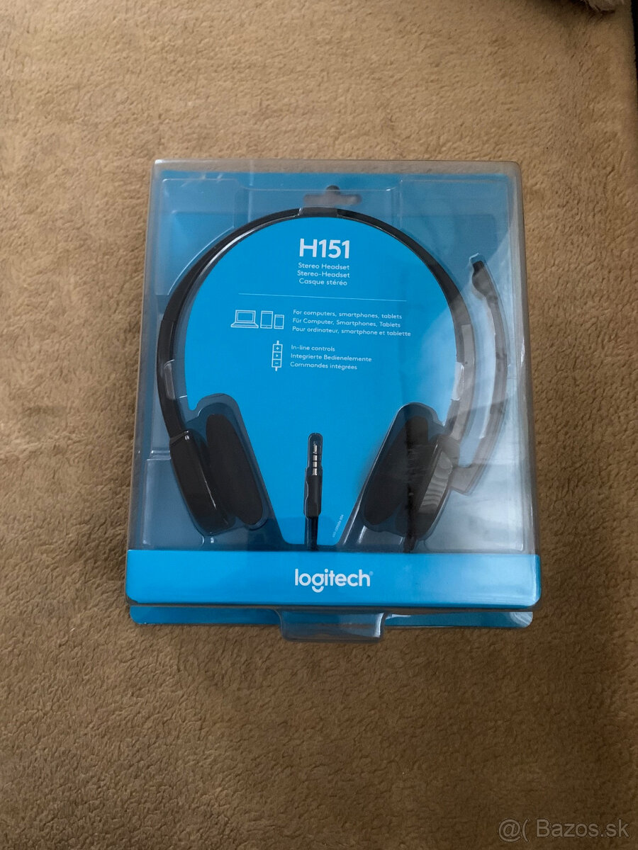 Predám slúchadlá Logitech H151