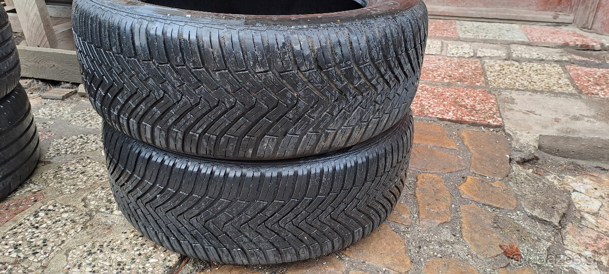 Predam jazdene celorocne pneu 205/55R16 Continental mam 1ks