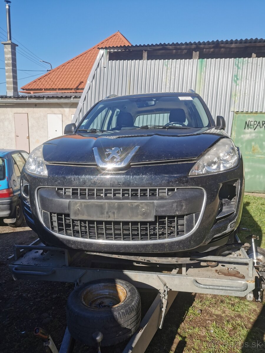 Predám peugeot 4007 na nahradne diely 2,2 hdi 115 kW