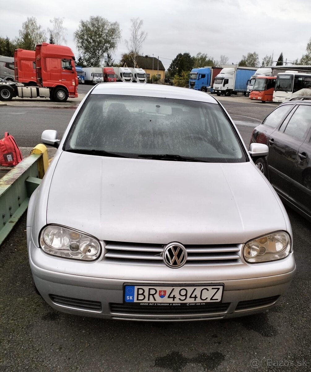 Volkswagen Golf 1.6 Benzín + LPG r.v. 2002, 77 kW