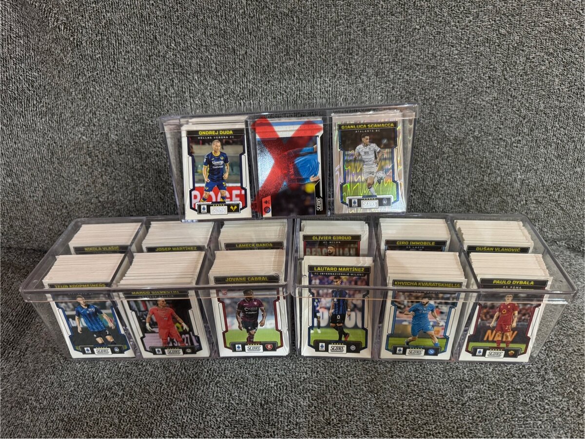 Futbalové kartičky Panini Score Serie A