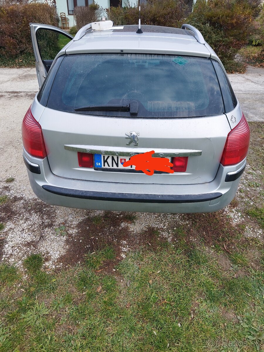 Predám Peugeot 407sw 2l Benzín+LPG.