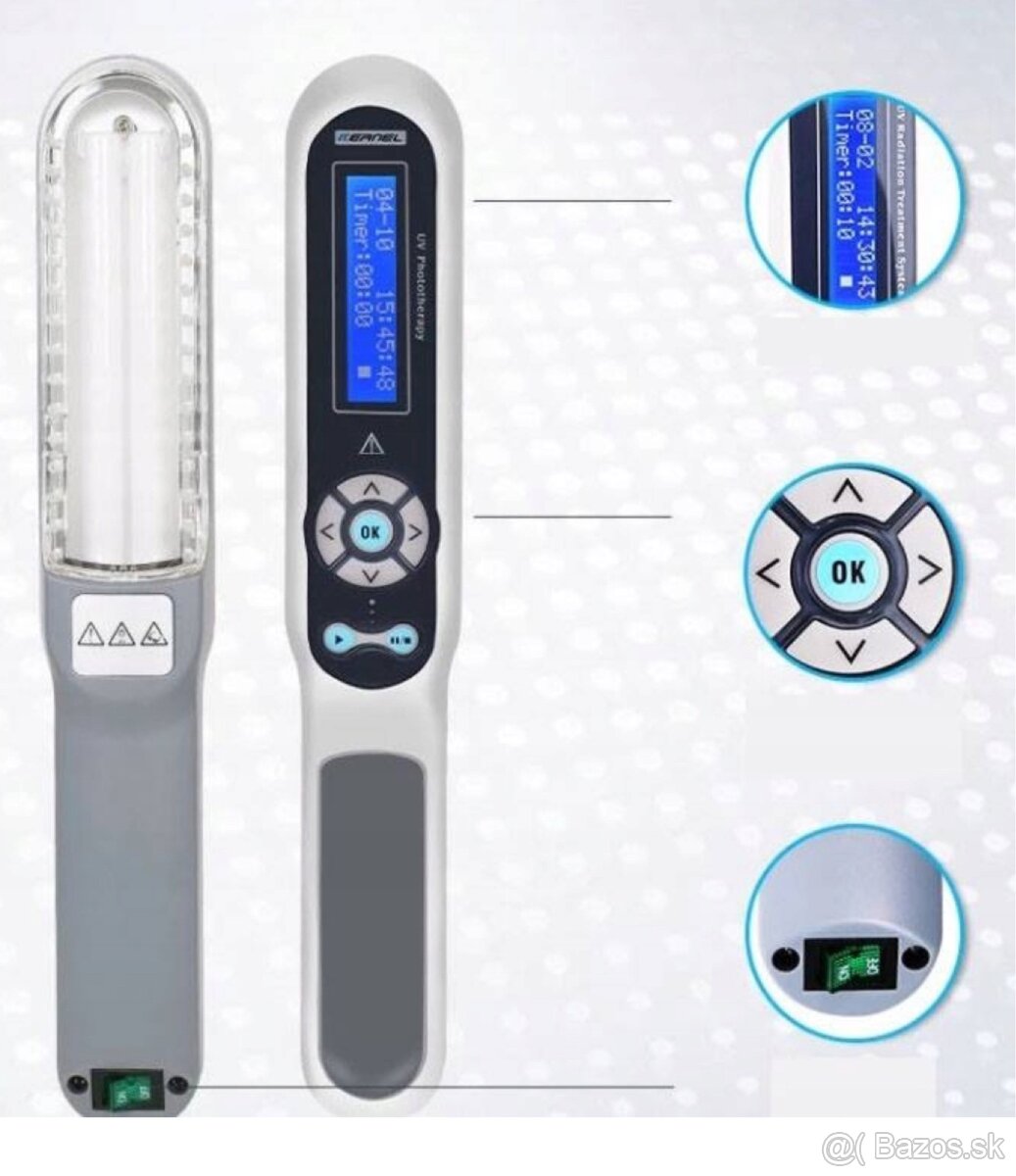 UVB lampa 311nm psoriáza vitiligo