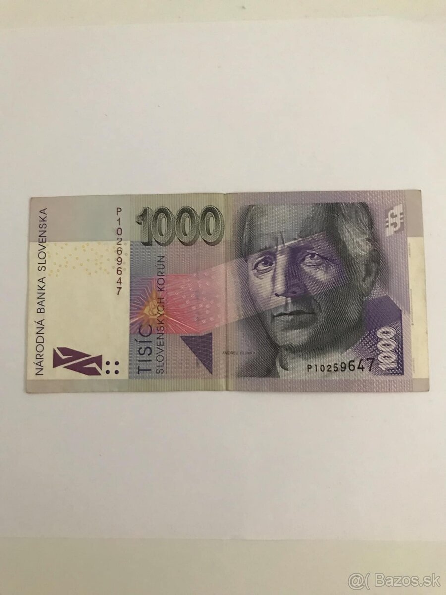 1000 Slovenských korún