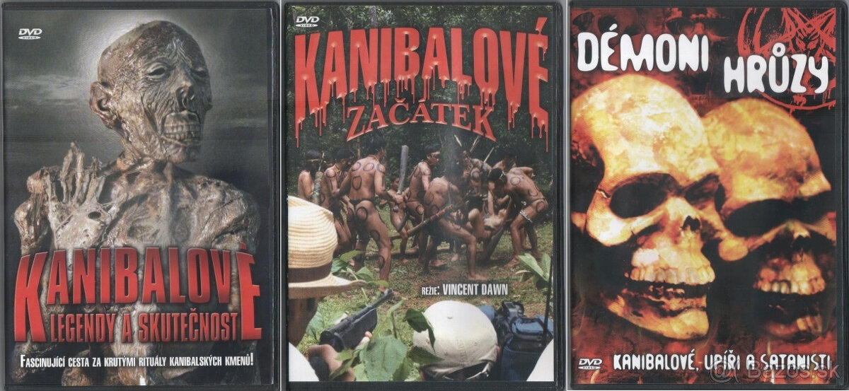 Dokumentárne, prírodopisné a cestopisné filmy na DVD a VHS 1