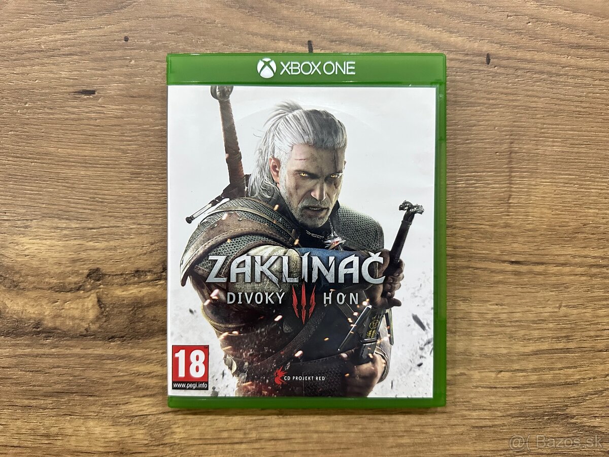 Hra na Xbox One - Zaklínač 3 Divoký Hon CZ