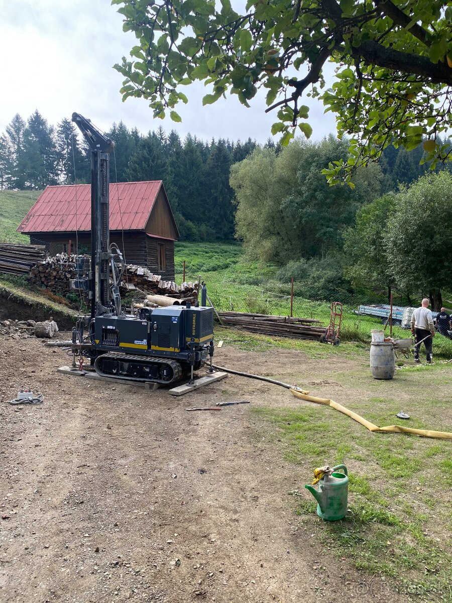 Vŕtanie studní Lipt. Mikuláš a okolie