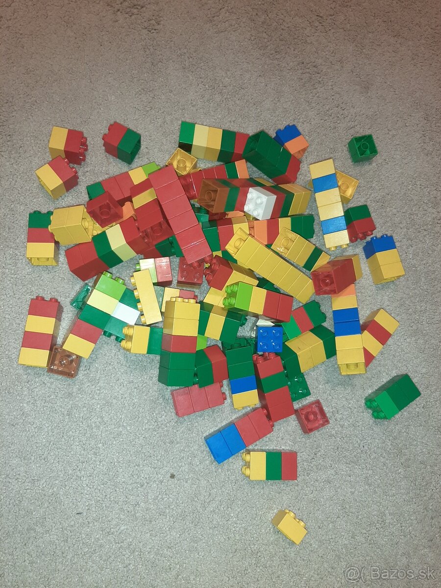 Lego duplo 2x2 kocky Stavebné kocky