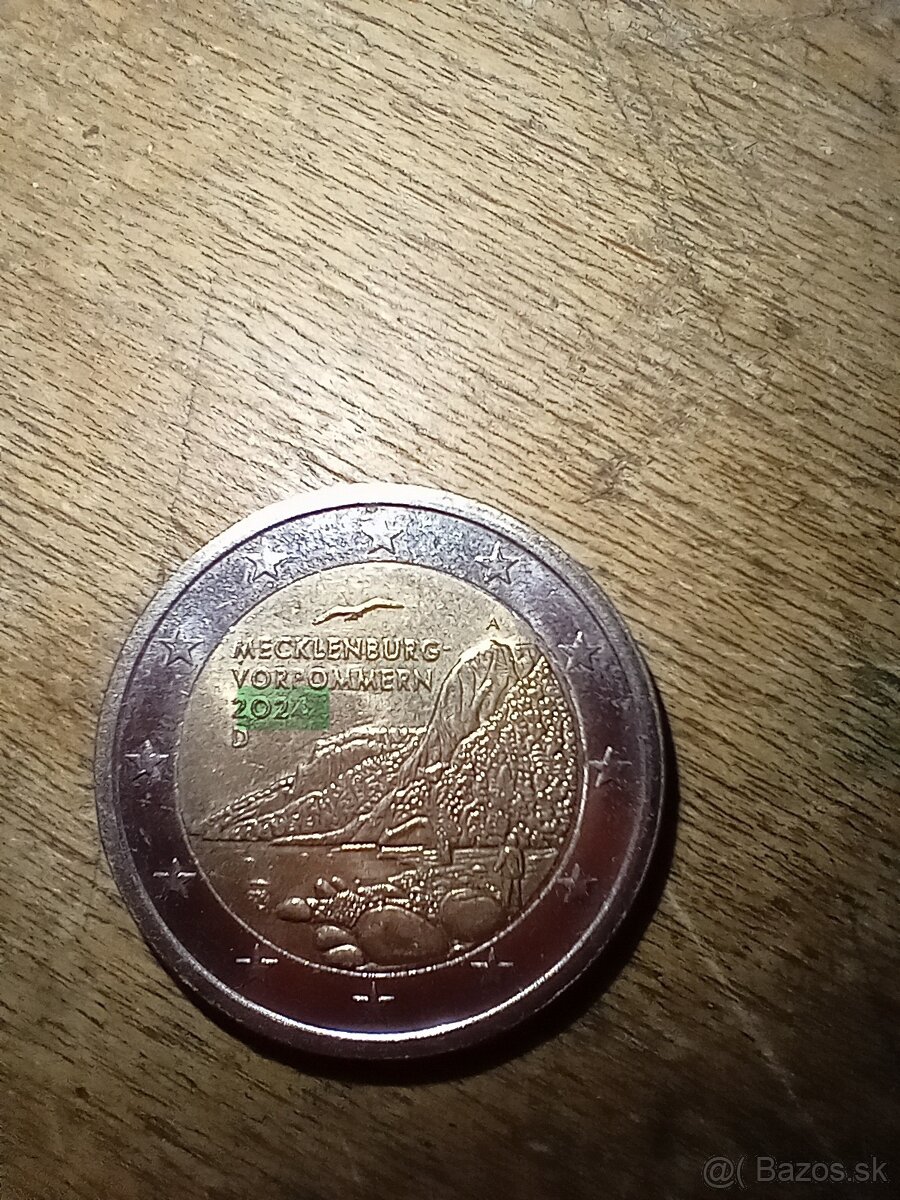 2€ minca nemecko 2024 chyborazba