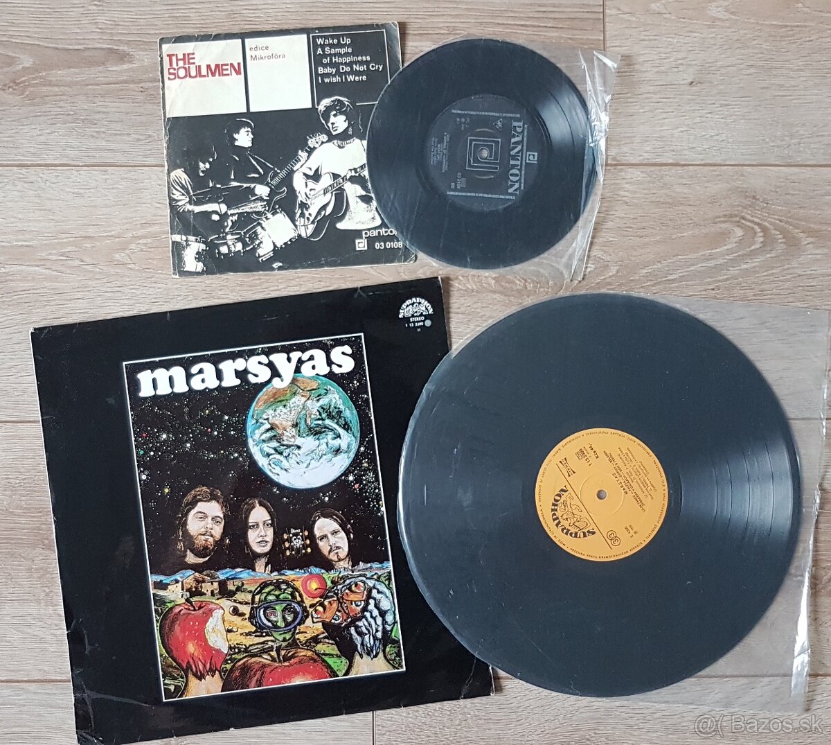 predam SP Soulmen(dezo ursiny), LP Marsyas 1978