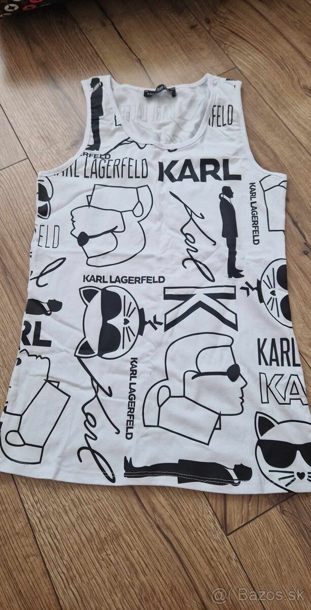 Nove damske tričko/tielko Karl Lagerfeld biele S