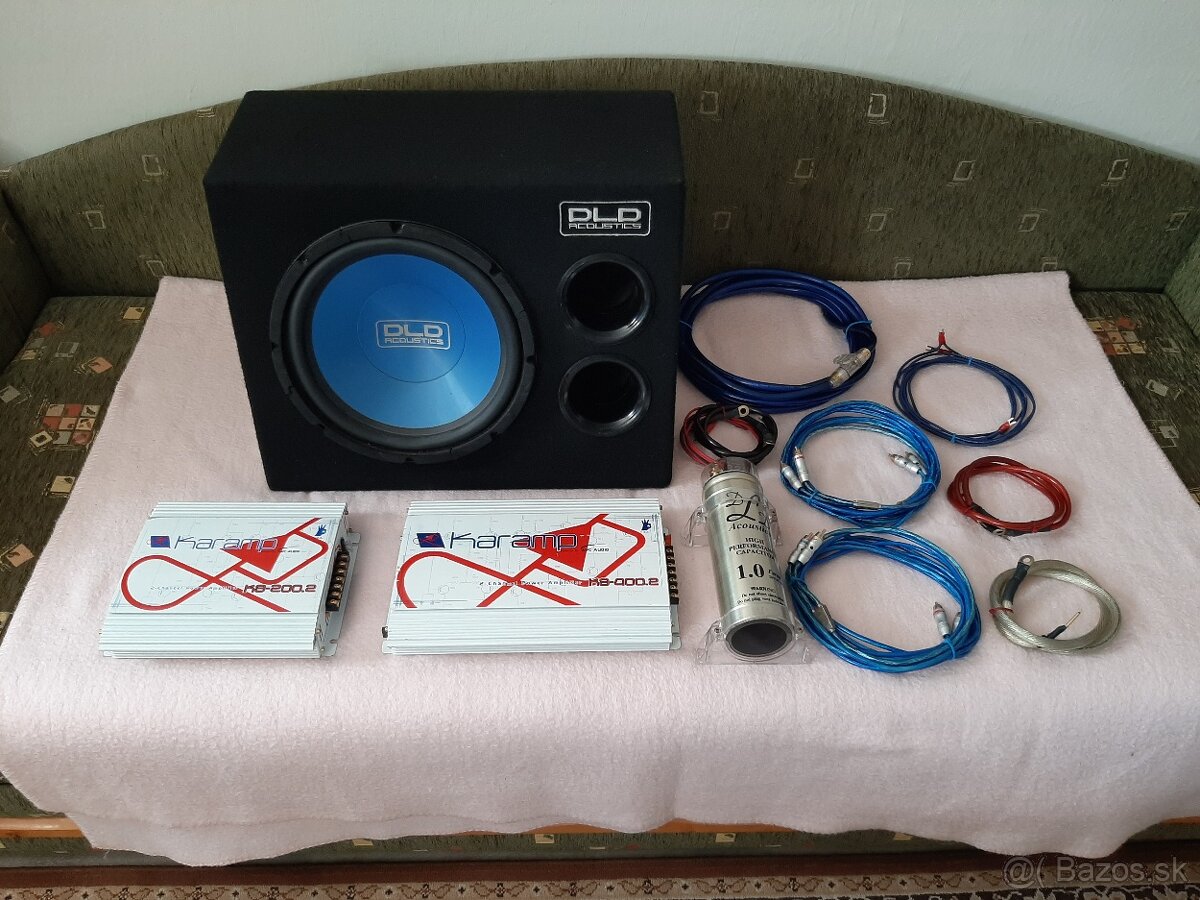 Predám špičkovú zostavu do auta ARC Audio + DLD Acoustics