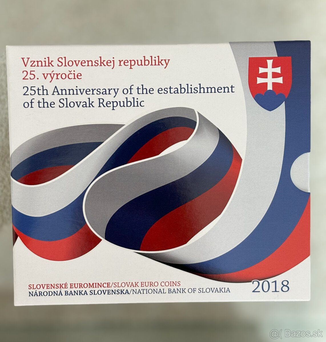 Sada euromincí Slovensko 2018 - vznik SR 25. výročie