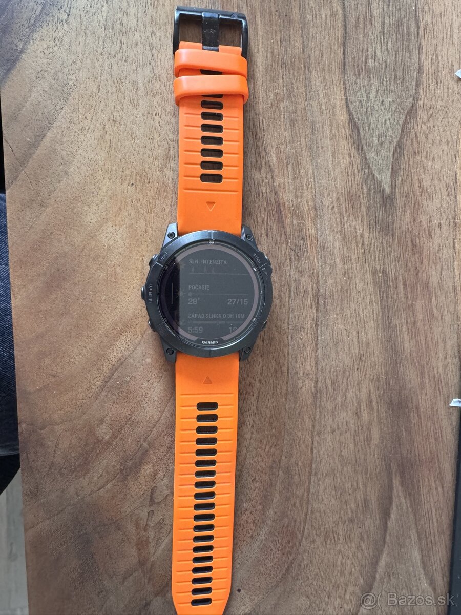 Garmin fenix 7x pro sapphire solar