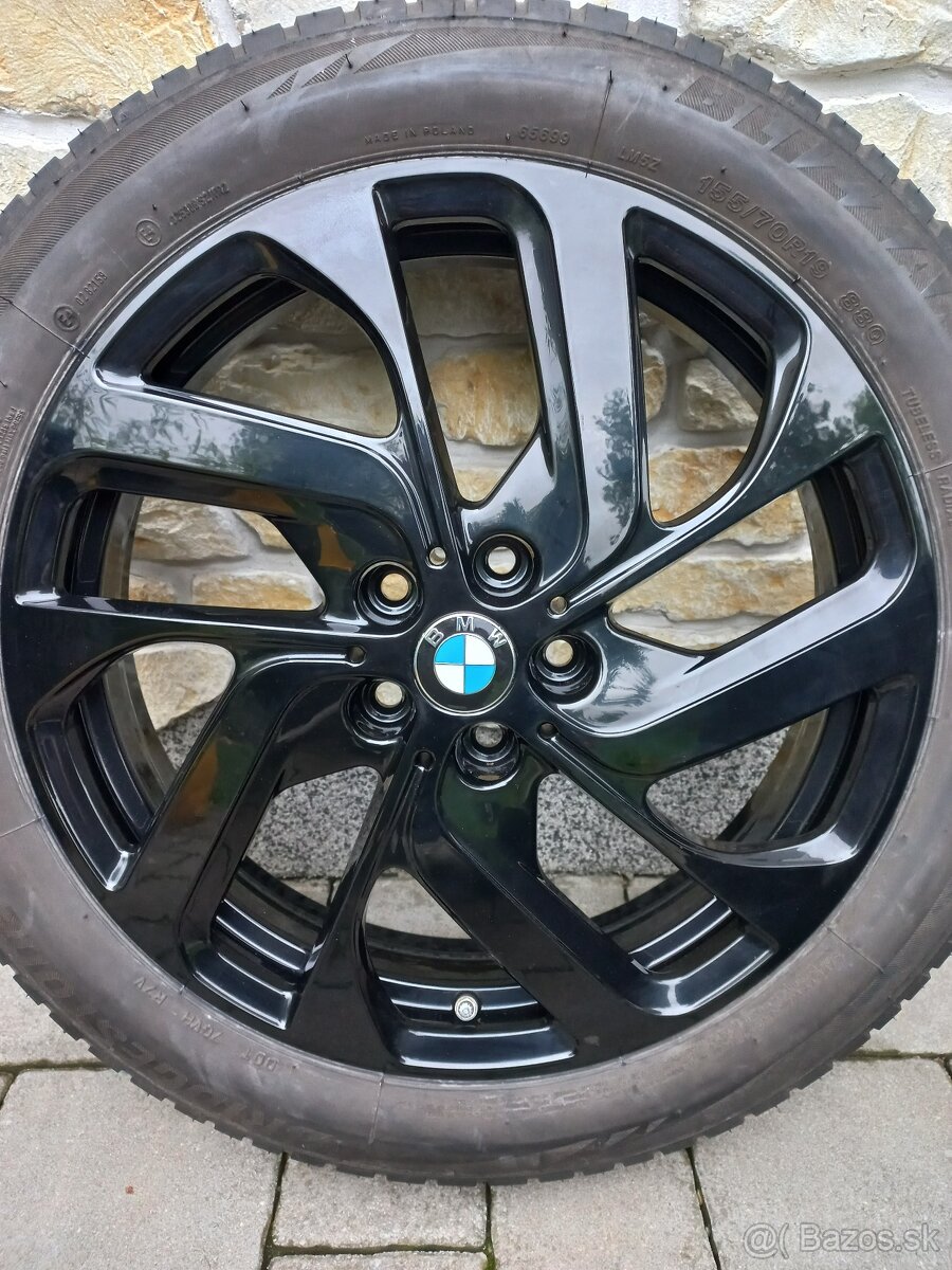 BMW i3/i3S zimní sada Styling 428 černé, pneu 155/70 R19