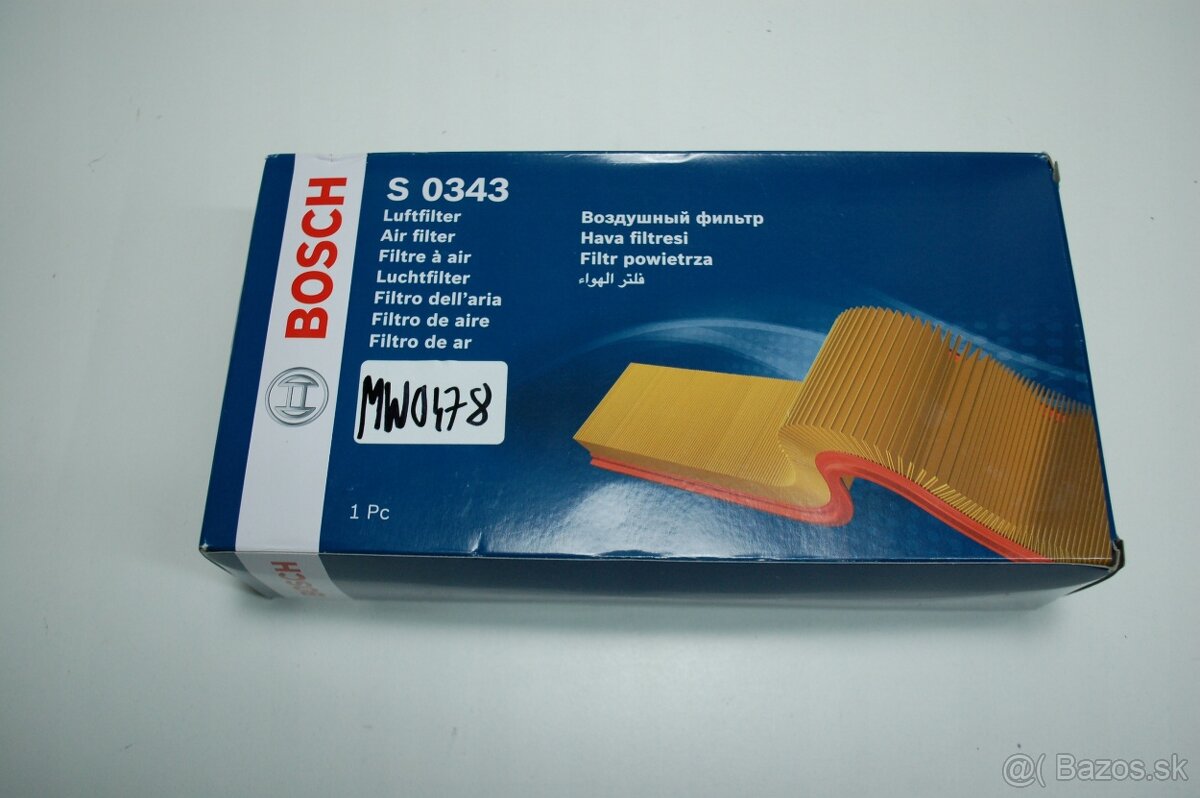 Vzduchový filter BOSCH F 026 400 343