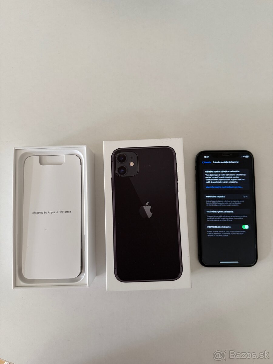 Predám iphone 11 128gb space black