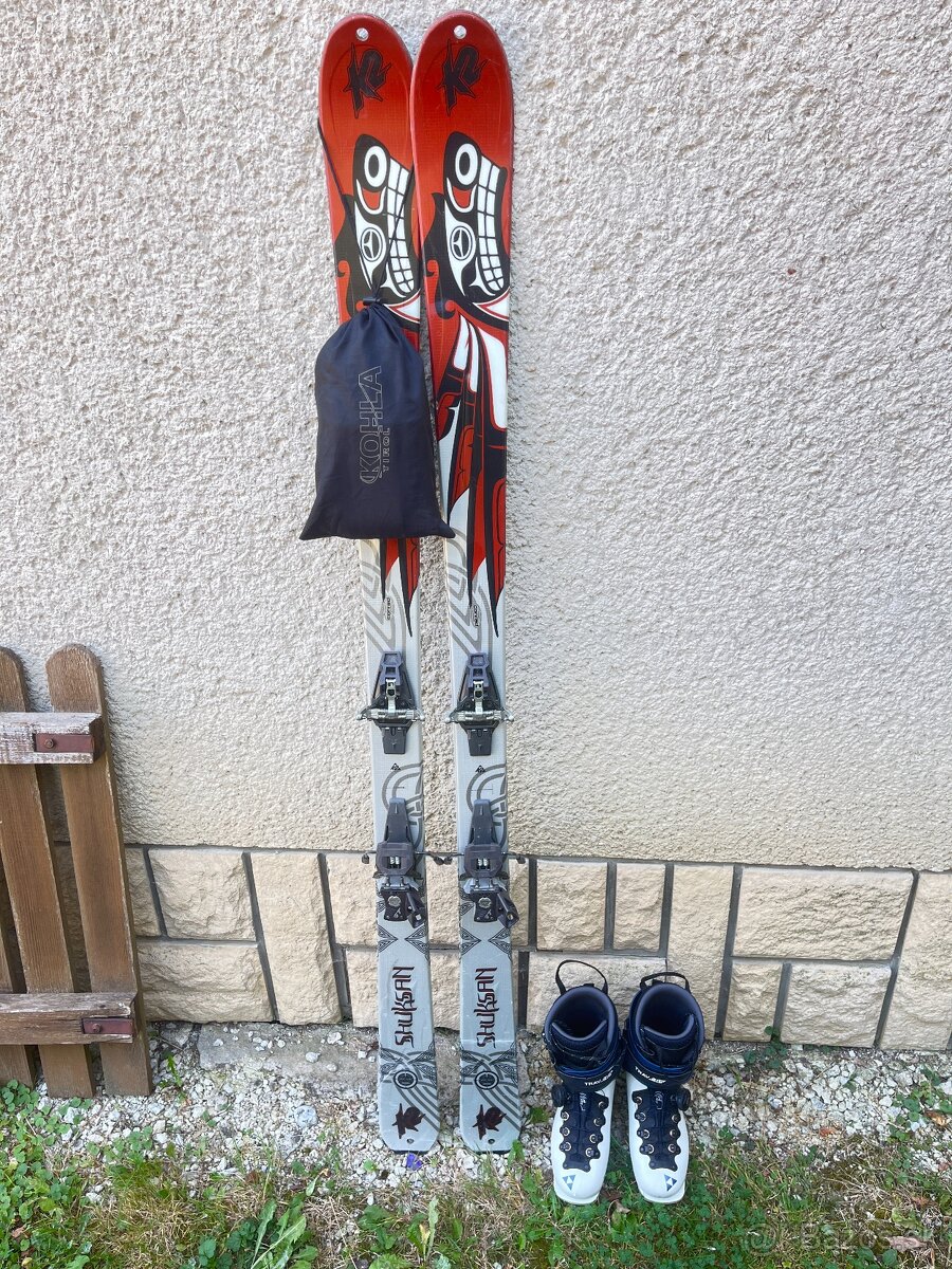 Damsky skialp set K2 167cm