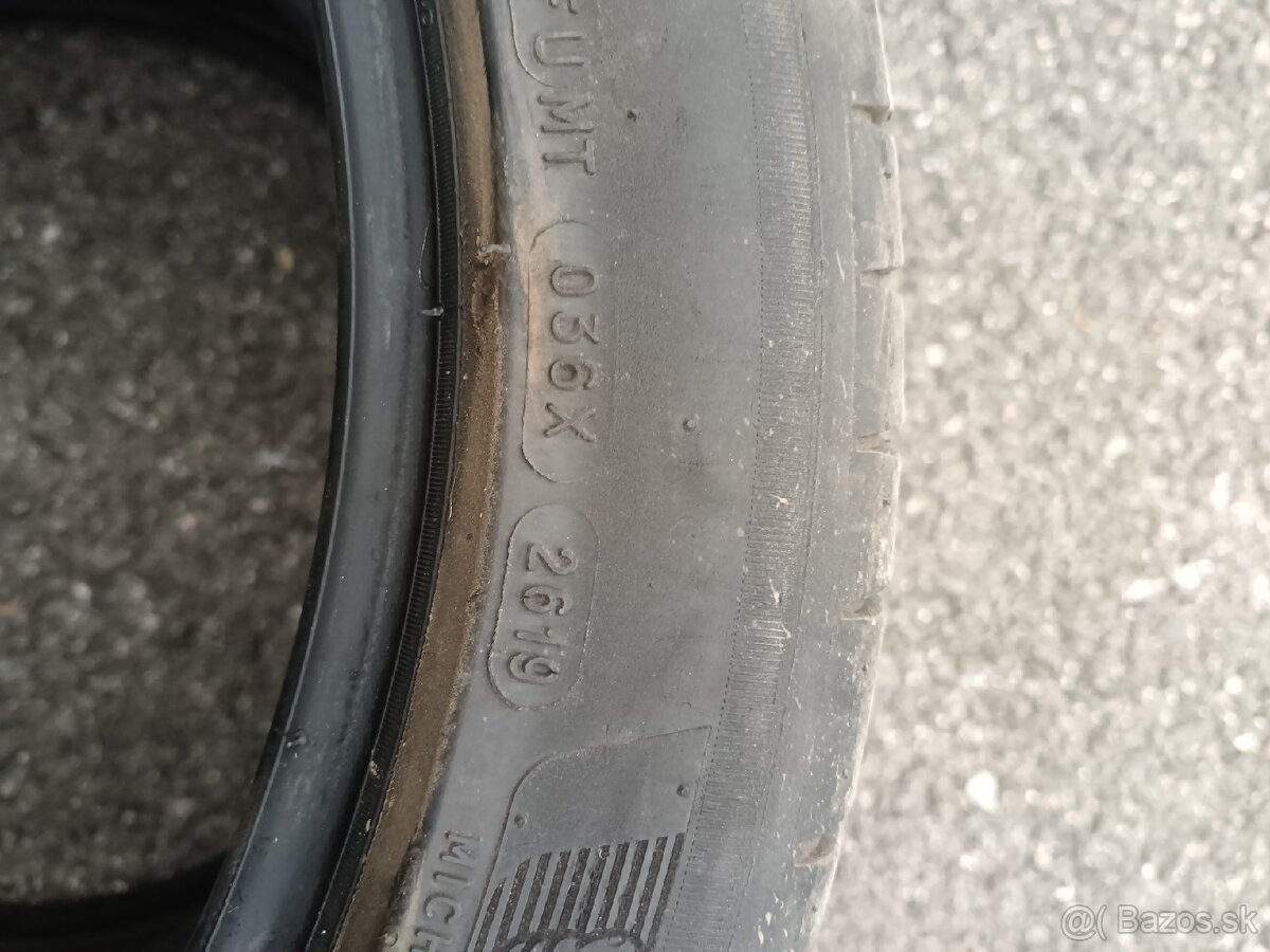 Letné jazdené pneumatiky Michelin 225/45R18