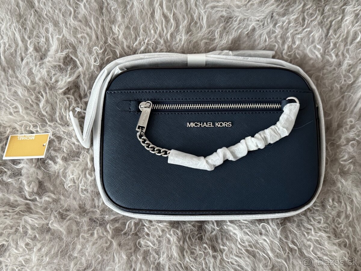 Michael Kors navy crossbody