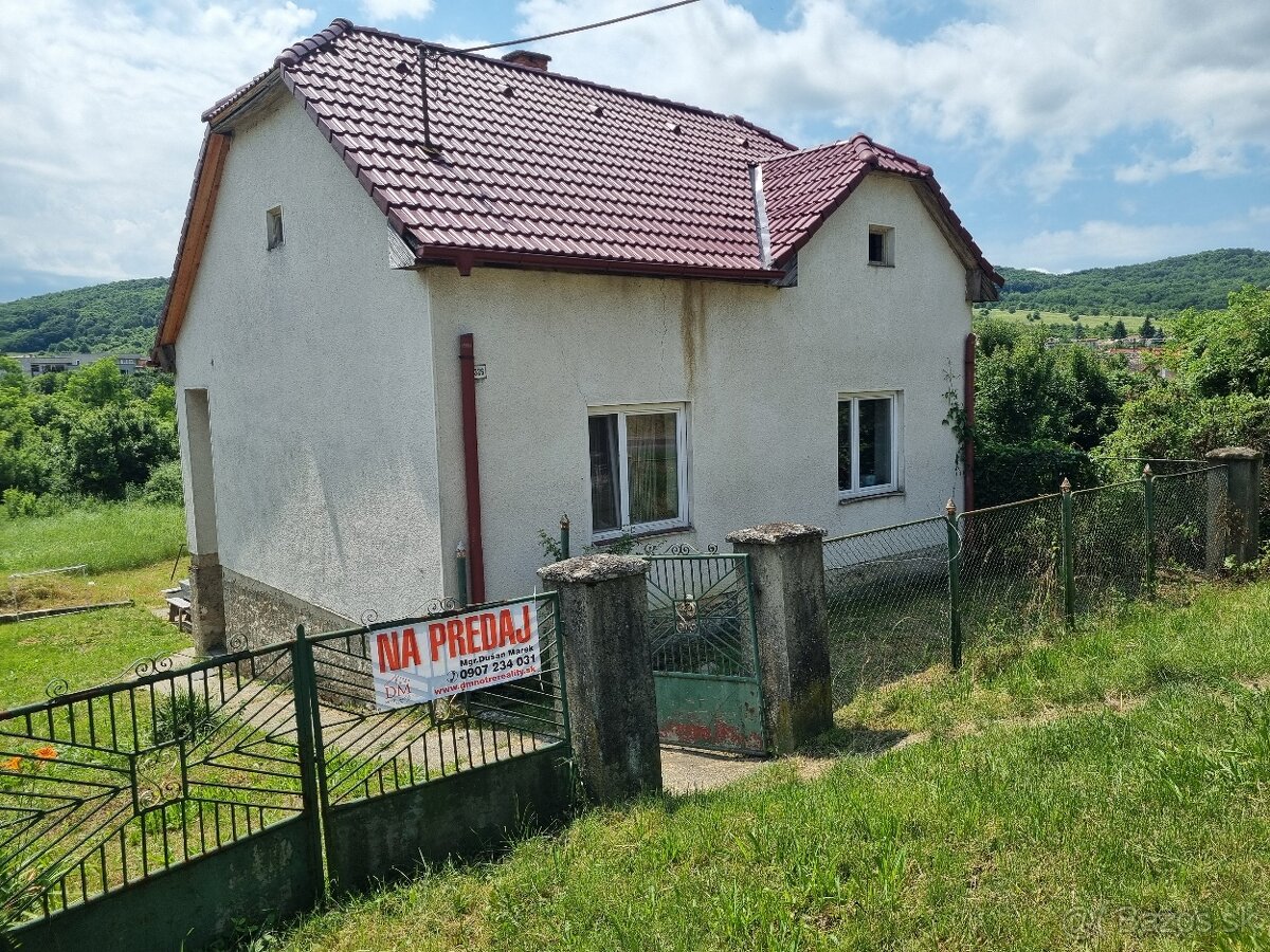 Cenovo dostupný: Trojizbový rodinný dom v obci Čakanovce