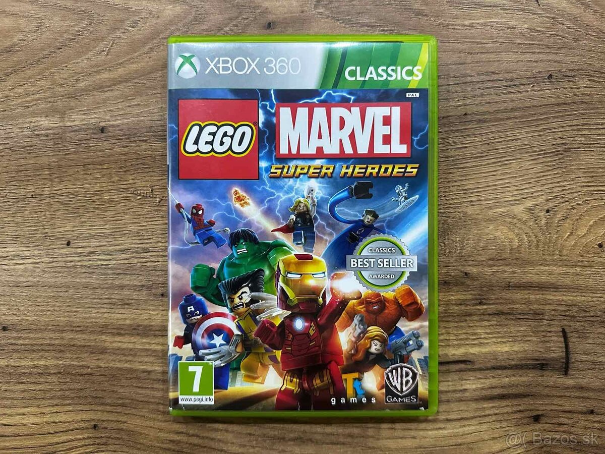 Hra na Xbox 360 - LEGO Marvel Super Heroes